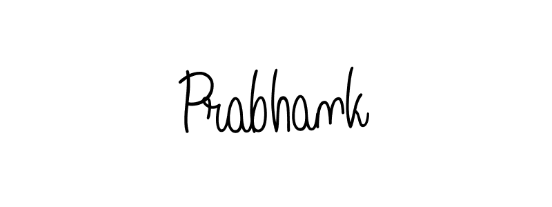 Here are the top 10 professional signature styles for the name Prabhank. These are the best autograph styles you can use for your name. Prabhank signature style 5 images and pictures png