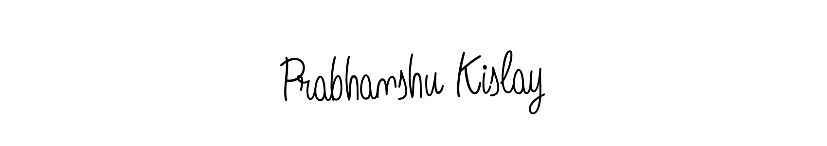 How to make Prabhanshu Kislay signature? Angelique-Rose-font-FFP is a professional autograph style. Create handwritten signature for Prabhanshu Kislay name. Prabhanshu Kislay signature style 5 images and pictures png