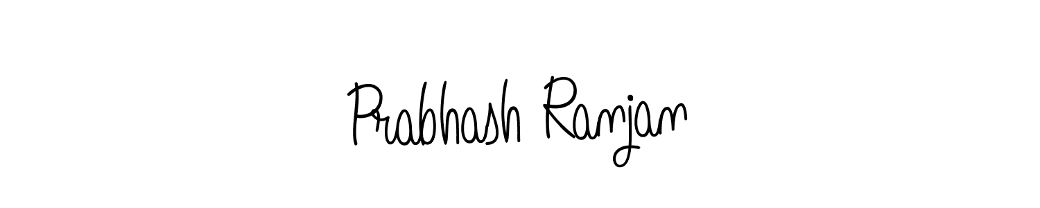 You should practise on your own different ways (Angelique-Rose-font-FFP) to write your name (Prabhash Ranjan) in signature. don't let someone else do it for you. Prabhash Ranjan signature style 5 images and pictures png