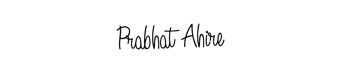 Here are the top 10 professional signature styles for the name Prabhat Ahire. These are the best autograph styles you can use for your name. Prabhat Ahire signature style 5 images and pictures png