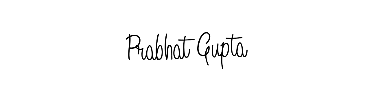 Create a beautiful signature design for name Prabhat Gupta. With this signature (Angelique-Rose-font-FFP) fonts, you can make a handwritten signature for free. Prabhat Gupta signature style 5 images and pictures png