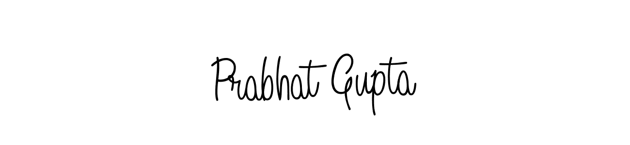 Create a beautiful signature design for name Prabhat Gupta. With this signature (Angelique-Rose-font-FFP) fonts, you can make a handwritten signature for free. Prabhat Gupta signature style 5 images and pictures png