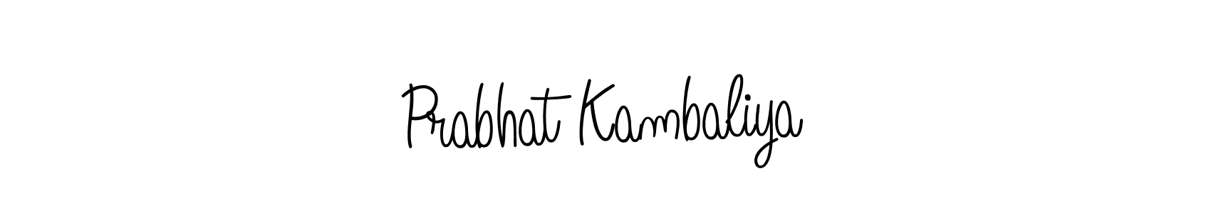 You can use this online signature creator to create a handwritten signature for the name Prabhat Kambaliya. This is the best online autograph maker. Prabhat Kambaliya signature style 5 images and pictures png