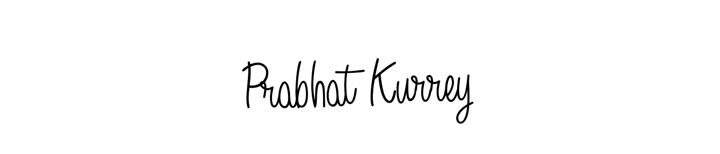 How to make Prabhat Kurrey signature? Angelique-Rose-font-FFP is a professional autograph style. Create handwritten signature for Prabhat Kurrey name. Prabhat Kurrey signature style 5 images and pictures png