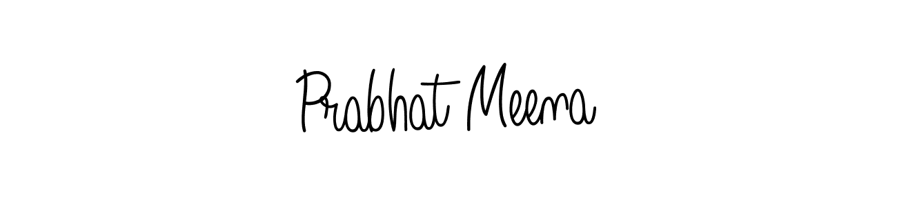 Make a beautiful signature design for name Prabhat Meena. Use this online signature maker to create a handwritten signature for free. Prabhat Meena signature style 5 images and pictures png