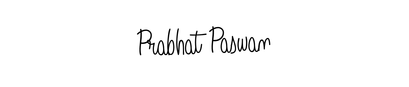 Design your own signature with our free online signature maker. With this signature software, you can create a handwritten (Angelique-Rose-font-FFP) signature for name Prabhat Paswan. Prabhat Paswan signature style 5 images and pictures png