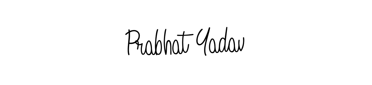 How to make Prabhat Yadav signature? Angelique-Rose-font-FFP is a professional autograph style. Create handwritten signature for Prabhat Yadav name. Prabhat Yadav signature style 5 images and pictures png