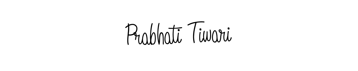 Prabhati Tiwari stylish signature style. Best Handwritten Sign (Angelique-Rose-font-FFP) for my name. Handwritten Signature Collection Ideas for my name Prabhati Tiwari. Prabhati Tiwari signature style 5 images and pictures png