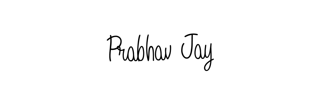 Make a short Prabhav Jay signature style. Manage your documents anywhere anytime using Angelique-Rose-font-FFP. Create and add eSignatures, submit forms, share and send files easily. Prabhav Jay signature style 5 images and pictures png