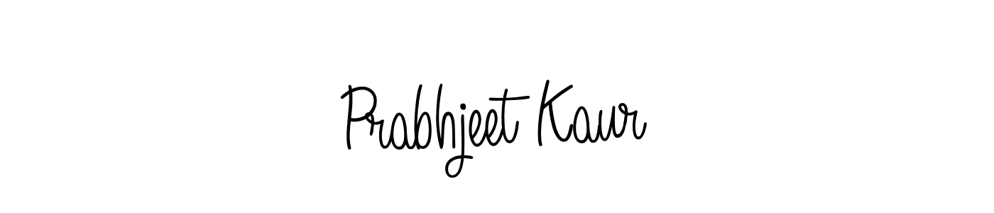 How to Draw Prabhjeet Kaur signature style? Angelique-Rose-font-FFP is a latest design signature styles for name Prabhjeet Kaur. Prabhjeet Kaur signature style 5 images and pictures png