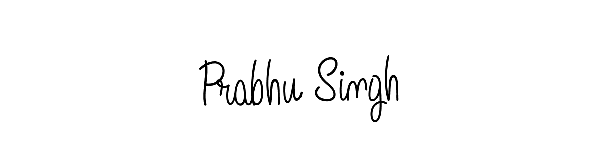 Make a beautiful signature design for name Prabhu Singh. With this signature (Angelique-Rose-font-FFP) style, you can create a handwritten signature for free. Prabhu Singh signature style 5 images and pictures png