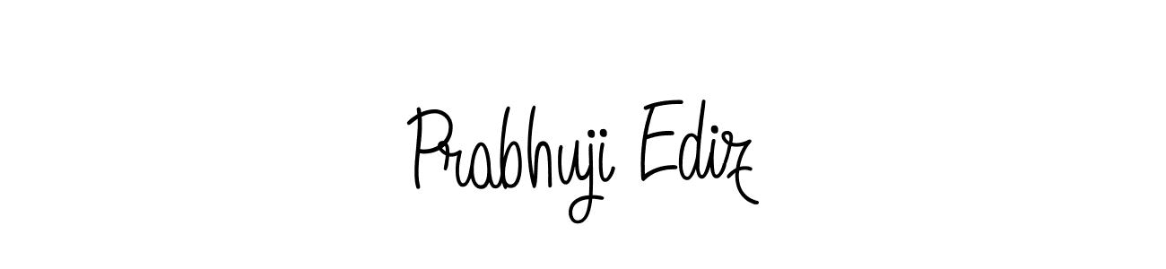 Best and Professional Signature Style for Prabhuji Ediz. Angelique-Rose-font-FFP Best Signature Style Collection. Prabhuji Ediz signature style 5 images and pictures png