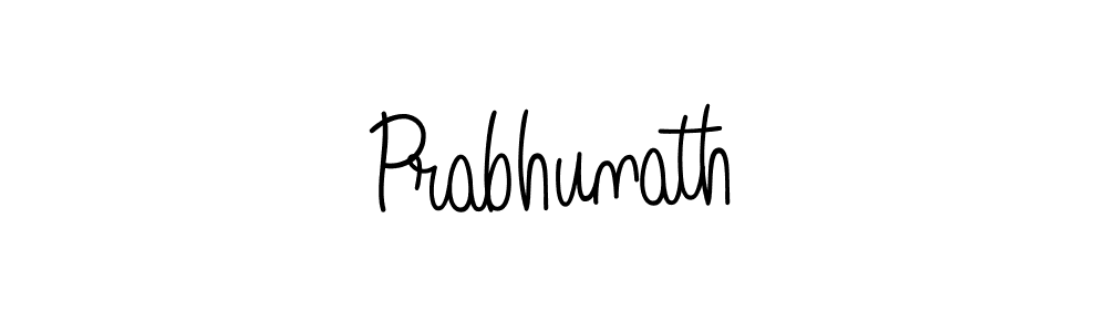 Create a beautiful signature design for name Prabhunath. With this signature (Angelique-Rose-font-FFP) fonts, you can make a handwritten signature for free. Prabhunath signature style 5 images and pictures png