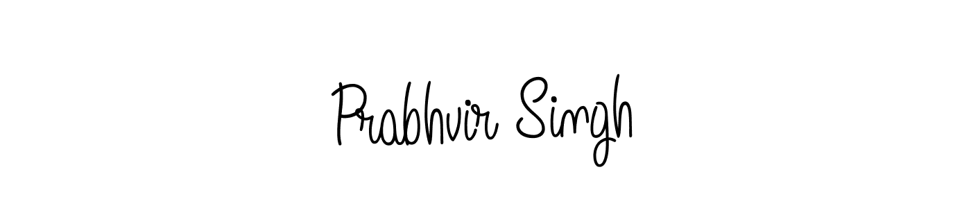 Prabhvir Singh stylish signature style. Best Handwritten Sign (Angelique-Rose-font-FFP) for my name. Handwritten Signature Collection Ideas for my name Prabhvir Singh. Prabhvir Singh signature style 5 images and pictures png