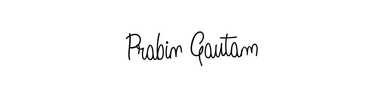 Here are the top 10 professional signature styles for the name Prabin Gautam. These are the best autograph styles you can use for your name. Prabin Gautam signature style 5 images and pictures png