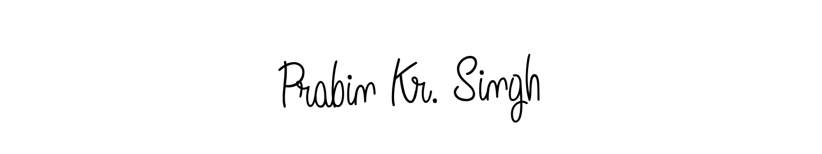 It looks lik you need a new signature style for name Prabin Kr. Singh. Design unique handwritten (Angelique-Rose-font-FFP) signature with our free signature maker in just a few clicks. Prabin Kr. Singh signature style 5 images and pictures png