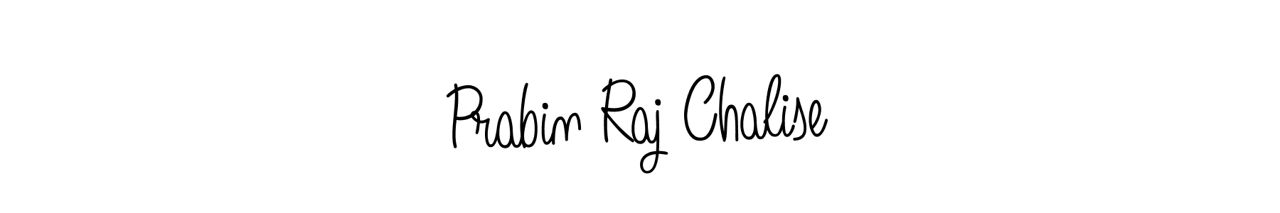 How to make Prabin Raj Chalise signature? Angelique-Rose-font-FFP is a professional autograph style. Create handwritten signature for Prabin Raj Chalise name. Prabin Raj Chalise signature style 5 images and pictures png