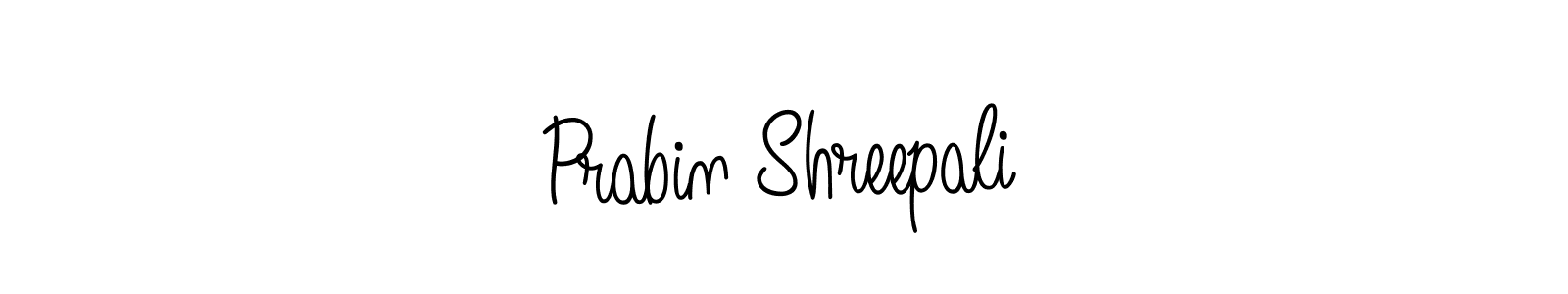 Make a beautiful signature design for name Prabin Shreepali. Use this online signature maker to create a handwritten signature for free. Prabin Shreepali signature style 5 images and pictures png