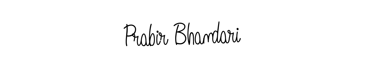 if you are searching for the best signature style for your name Prabir Bhandari. so please give up your signature search. here we have designed multiple signature styles  using Angelique-Rose-font-FFP. Prabir Bhandari signature style 5 images and pictures png