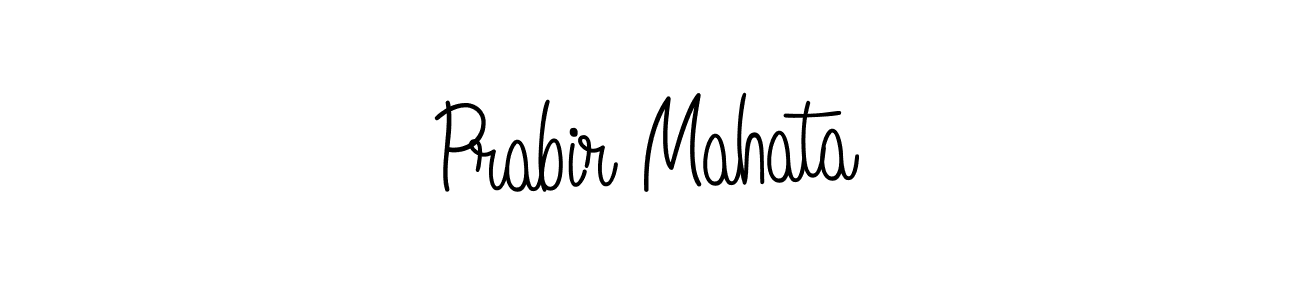How to make Prabir Mahata signature? Angelique-Rose-font-FFP is a professional autograph style. Create handwritten signature for Prabir Mahata name. Prabir Mahata signature style 5 images and pictures png