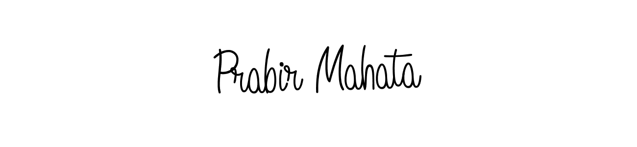 Prabir Mahata stylish signature style. Best Handwritten Sign (Angelique-Rose-font-FFP) for my name. Handwritten Signature Collection Ideas for my name Prabir Mahata. Prabir Mahata signature style 5 images and pictures png