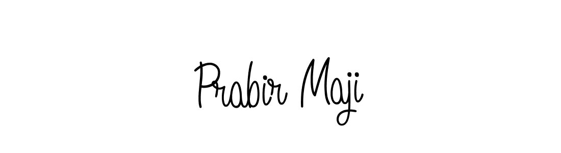 Create a beautiful signature design for name Prabir Maji. With this signature (Angelique-Rose-font-FFP) fonts, you can make a handwritten signature for free. Prabir Maji signature style 5 images and pictures png
