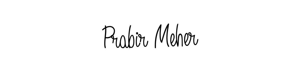 Make a short Prabir Meher signature style. Manage your documents anywhere anytime using Angelique-Rose-font-FFP. Create and add eSignatures, submit forms, share and send files easily. Prabir Meher signature style 5 images and pictures png