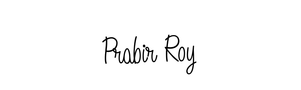 How to make Prabir Roy name signature. Use Angelique-Rose-font-FFP style for creating short signs online. This is the latest handwritten sign. Prabir Roy signature style 5 images and pictures png