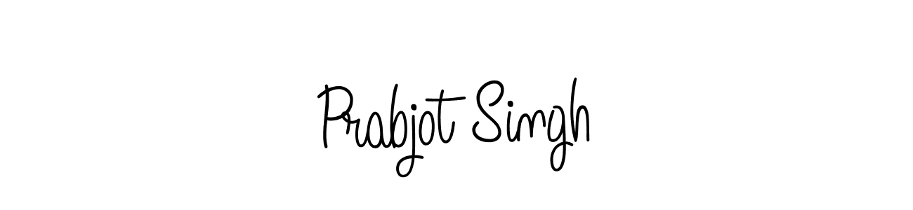 Create a beautiful signature design for name Prabjot Singh. With this signature (Angelique-Rose-font-FFP) fonts, you can make a handwritten signature for free. Prabjot Singh signature style 5 images and pictures png