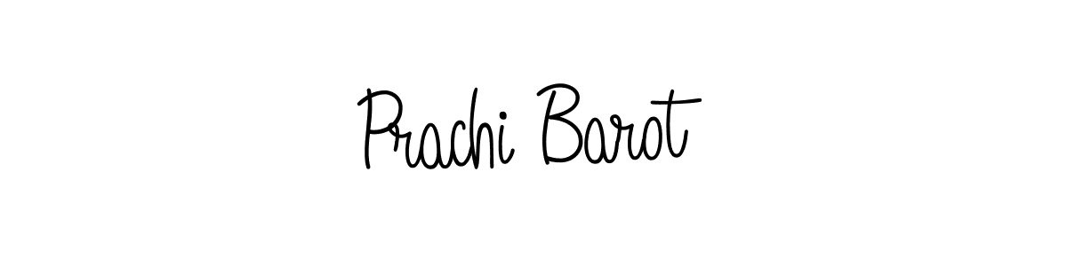 Create a beautiful signature design for name Prachi Barot. With this signature (Angelique-Rose-font-FFP) fonts, you can make a handwritten signature for free. Prachi Barot signature style 5 images and pictures png