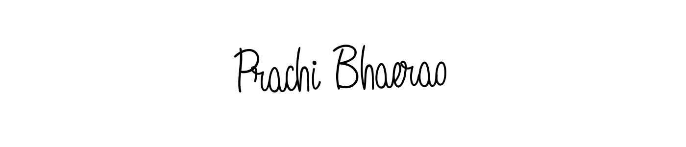 How to make Prachi Bhaerao signature? Angelique-Rose-font-FFP is a professional autograph style. Create handwritten signature for Prachi Bhaerao name. Prachi Bhaerao signature style 5 images and pictures png