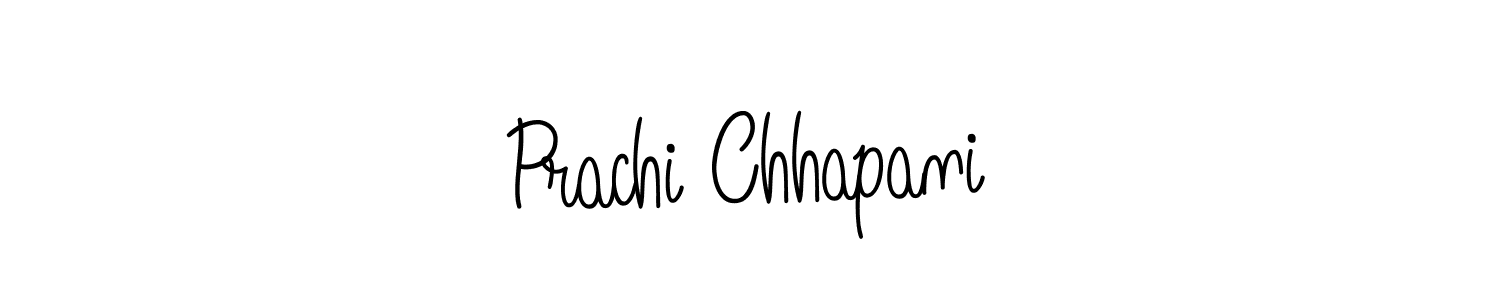 How to make Prachi Chhapani signature? Angelique-Rose-font-FFP is a professional autograph style. Create handwritten signature for Prachi Chhapani name. Prachi Chhapani signature style 5 images and pictures png