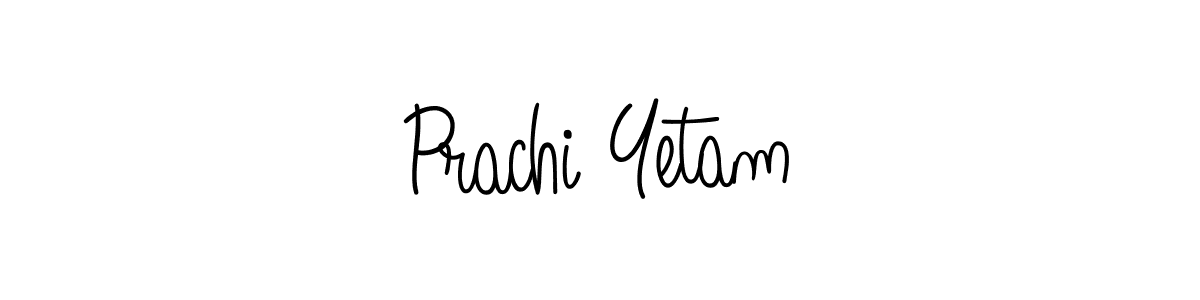 Make a short Prachi Yetam signature style. Manage your documents anywhere anytime using Angelique-Rose-font-FFP. Create and add eSignatures, submit forms, share and send files easily. Prachi Yetam signature style 5 images and pictures png