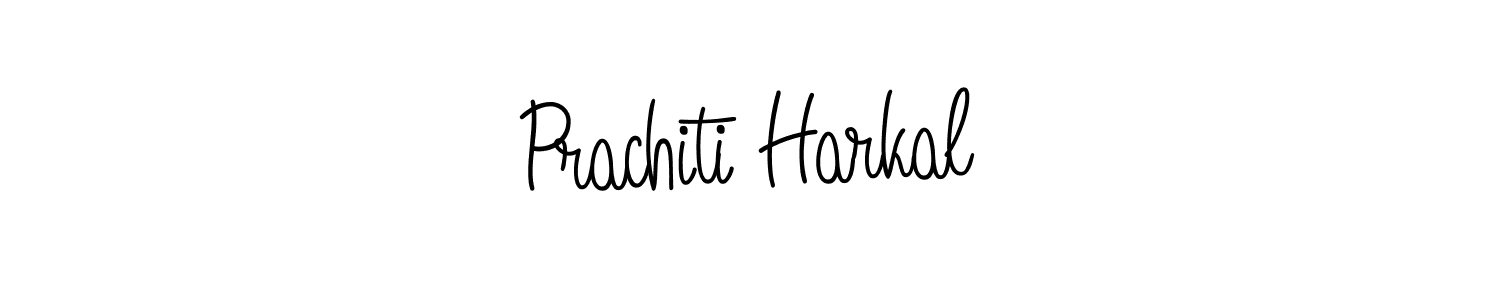 Also we have Prachiti Harkal name is the best signature style. Create professional handwritten signature collection using Angelique-Rose-font-FFP autograph style. Prachiti Harkal signature style 5 images and pictures png