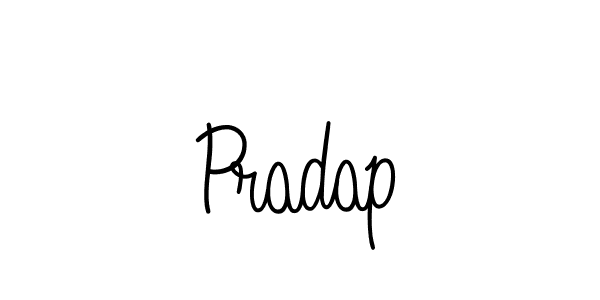 Also we have Pradap name is the best signature style. Create professional handwritten signature collection using Angelique-Rose-font-FFP autograph style. Pradap signature style 5 images and pictures png