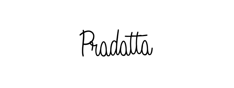 How to make Pradatta signature? Angelique-Rose-font-FFP is a professional autograph style. Create handwritten signature for Pradatta name. Pradatta signature style 5 images and pictures png