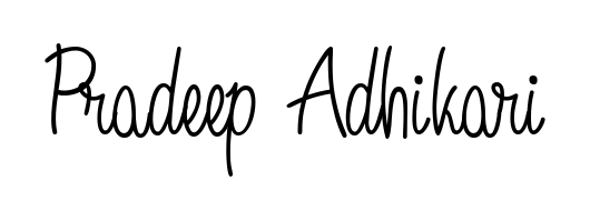 The Angelique-Rose-font-FFP font gives name Pradeep Adhikari a signature that looks effortless yet distinguished. Download high-res PNG instantly. Pradeep Adhikari signature style 5 images and pictures png