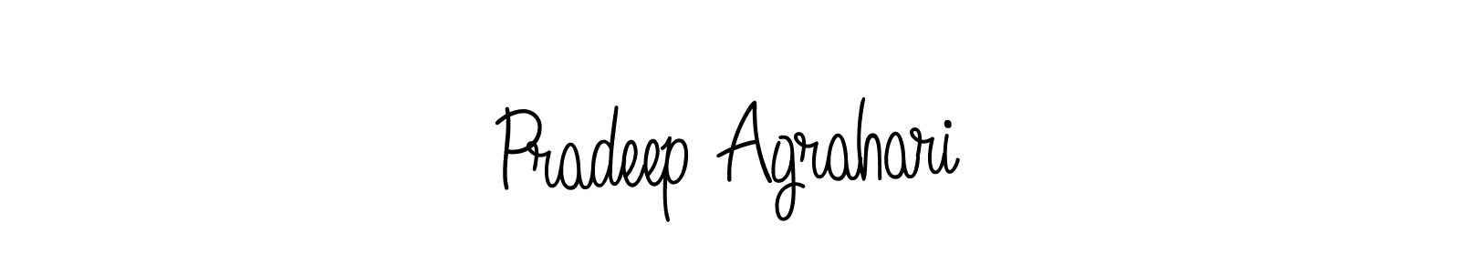 Make a short Pradeep Agrahari signature style. Manage your documents anywhere anytime using Angelique-Rose-font-FFP. Create and add eSignatures, submit forms, share and send files easily. Pradeep Agrahari signature style 5 images and pictures png