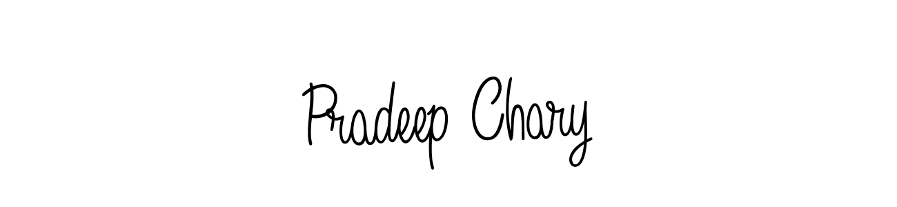 if you are searching for the best signature style for your name Pradeep Chary. so please give up your signature search. here we have designed multiple signature styles  using Angelique-Rose-font-FFP. Pradeep Chary signature style 5 images and pictures png