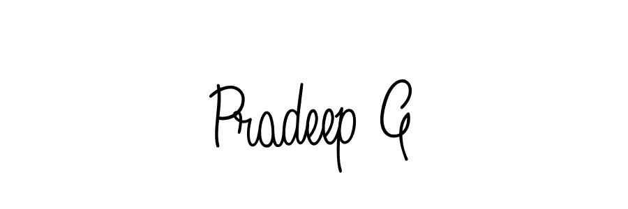 Once you've used our free online signature maker to create your best signature Angelique-Rose-font-FFP style, it's time to enjoy all of the benefits that Pradeep G name signing documents. Pradeep G signature style 5 images and pictures png