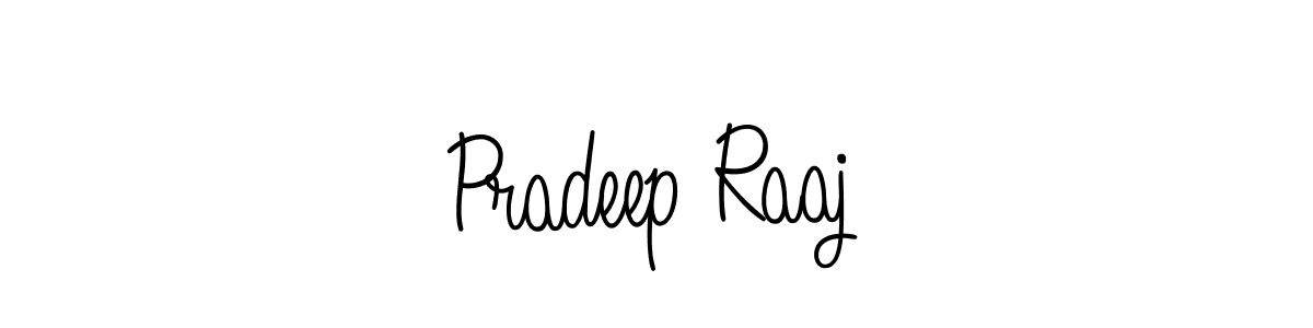 Make a beautiful signature design for name Pradeep Raaj. Use this online signature maker to create a handwritten signature for free. Pradeep Raaj signature style 5 images and pictures png