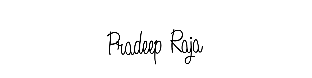 Design your own signature with our free online signature maker. With this signature software, you can create a handwritten (Angelique-Rose-font-FFP) signature for name Pradeep Raja. Pradeep Raja signature style 5 images and pictures png