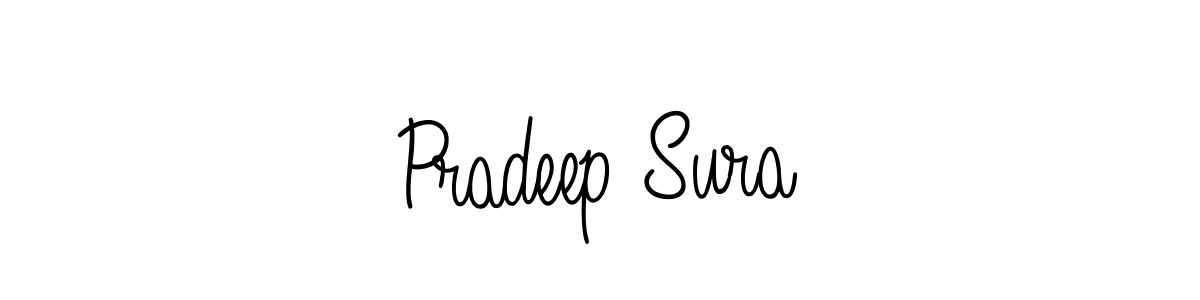 Also You can easily find your signature by using the search form. We will create Pradeep Sura name handwritten signature images for you free of cost using Angelique-Rose-font-FFP sign style. Pradeep Sura signature style 5 images and pictures png