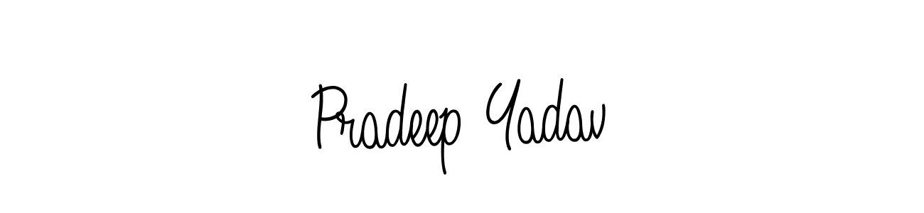 Also You can easily find your signature by using the search form. We will create Pradeep Yadav name handwritten signature images for you free of cost using Angelique-Rose-font-FFP sign style. Pradeep Yadav signature style 5 images and pictures png
