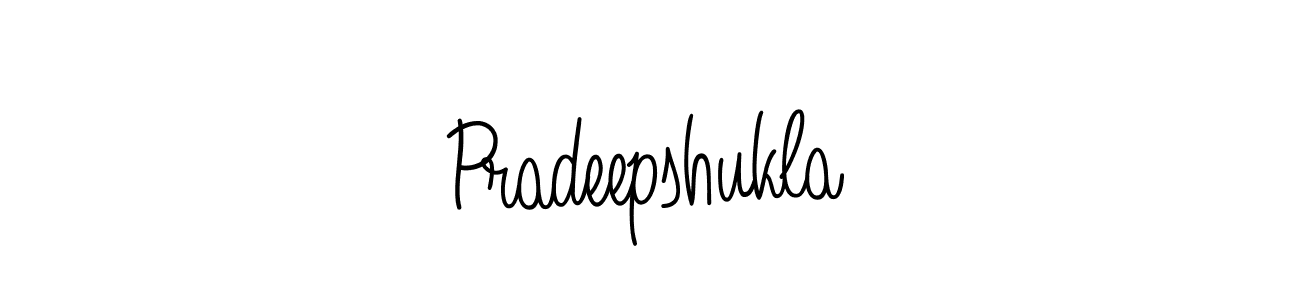 Pradeepshukla stylish signature style. Best Handwritten Sign (Angelique-Rose-font-FFP) for my name. Handwritten Signature Collection Ideas for my name Pradeepshukla. Pradeepshukla signature style 5 images and pictures png