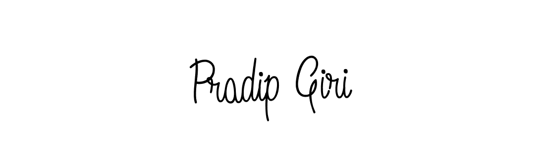 How to Draw Pradip Giri signature style? Angelique-Rose-font-FFP is a latest design signature styles for name Pradip Giri. Pradip Giri signature style 5 images and pictures png