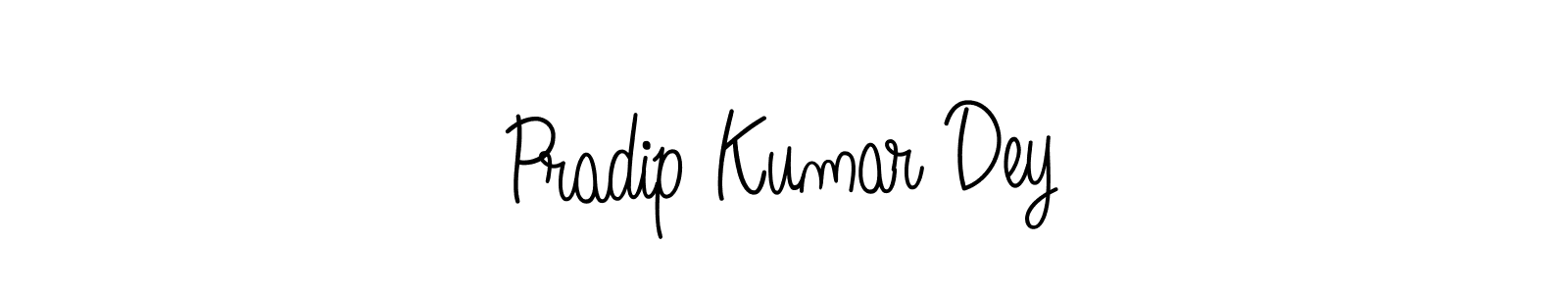 You should practise on your own different ways (Angelique-Rose-font-FFP) to write your name (Pradip Kumar Dey) in signature. don't let someone else do it for you. Pradip Kumar Dey signature style 5 images and pictures png