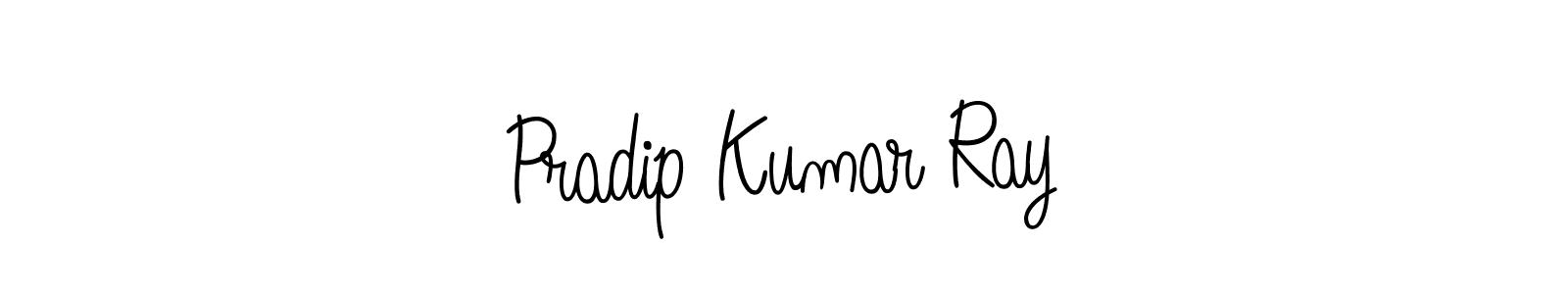 Create a beautiful signature design for name Pradip Kumar Ray. With this signature (Angelique-Rose-font-FFP) fonts, you can make a handwritten signature for free. Pradip Kumar Ray signature style 5 images and pictures png