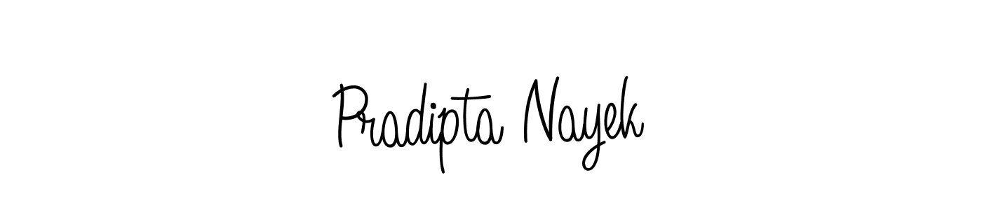 Create a beautiful signature design for name Pradipta Nayek. With this signature (Angelique-Rose-font-FFP) fonts, you can make a handwritten signature for free. Pradipta Nayek signature style 5 images and pictures png