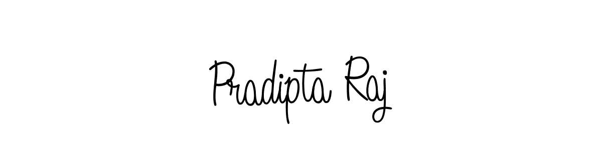 Design your own signature with our free online signature maker. With this signature software, you can create a handwritten (Angelique-Rose-font-FFP) signature for name Pradipta Raj. Pradipta Raj signature style 5 images and pictures png